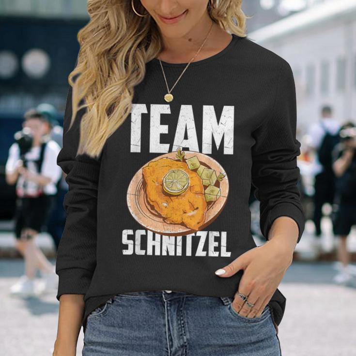 Lieblingsessen Team Schnitzel Langarmshirts Geschenke für Sie