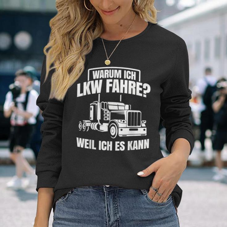 Lorry Driver Trucker Lorry Forwarding Langarmshirts Geschenke für Sie