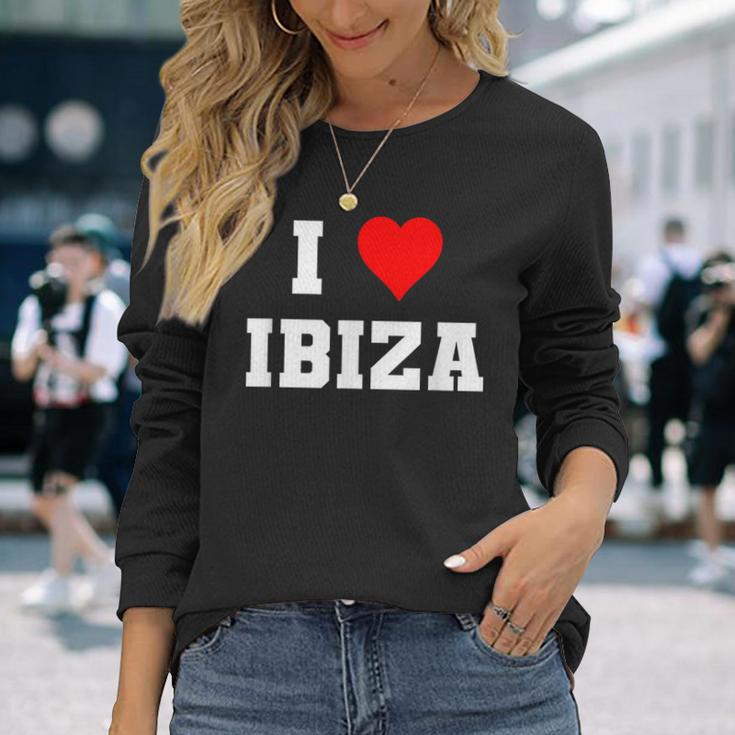 I Love Ibiza Langarmshirts Geschenke für Sie