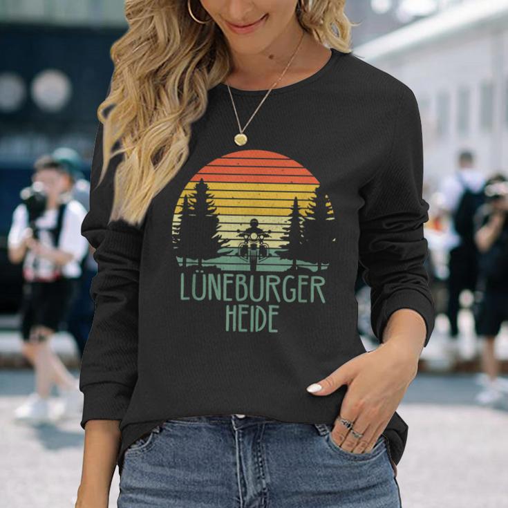 Lüneburg Heide I Celle Motorcycle For Hikers And Biker Langarmshirts Geschenke für Sie