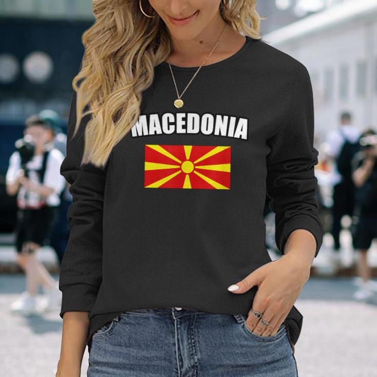 Macedonia I Macedonia Langarmshirts Geschenke für Sie