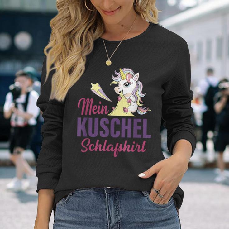 Mein Kuschel Sleep Unicorn Pyjamas Unicorn Langarmshirts Geschenke für Sie