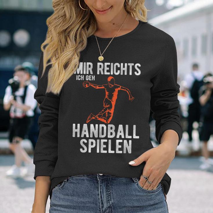 Mir Reichts Ich Geh Handball Spielen Boys Children's Langarmshirts Geschenke für Sie