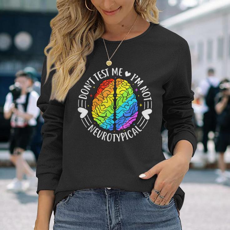 Neurodiversity Neurodivers Langarmshirts Geschenke für Sie