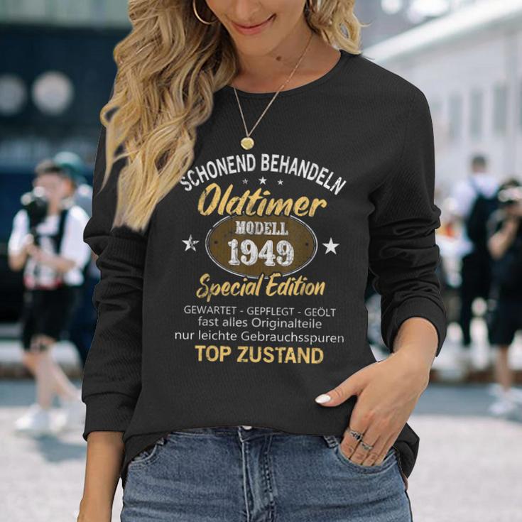 Oldtimer Baujahr 1949 Geborenintage 1949 Birthday Langarmshirts Geschenke für Sie