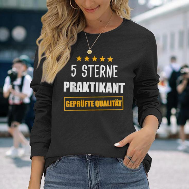 Praktikant Praktikum Praktikanten Praktikantin Langarmshirts Geschenke für Sie