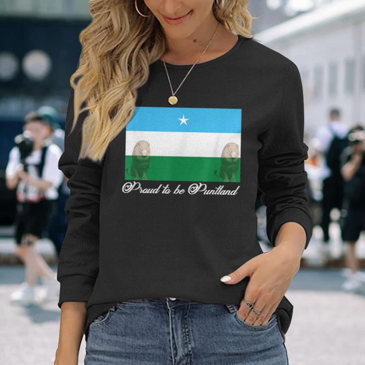 Puntland Flag 21St Anniversary 1998 To 2019Langarmshirts Geschenke für Sie