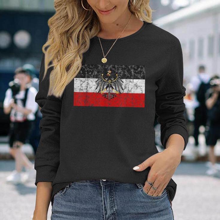 Reichsadler German Reich S-W-R Red Langarmshirts Geschenke für Sie