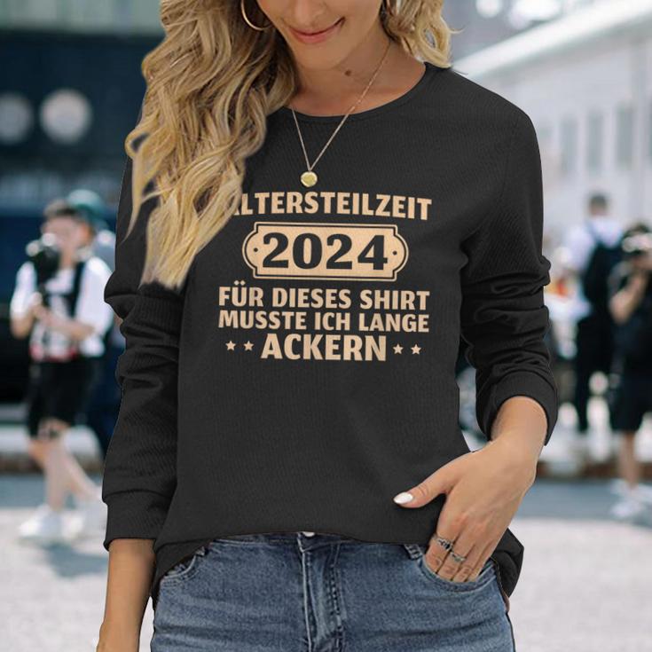 Retirement 2024 Angehende Retirement Langarmshirts Geschenke für Sie