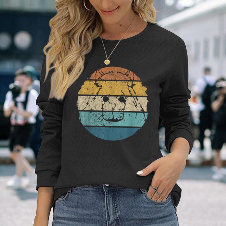 Retro Capybara Water Pig Rodentintage Capybara Langarmshirts Geschenke für Sie