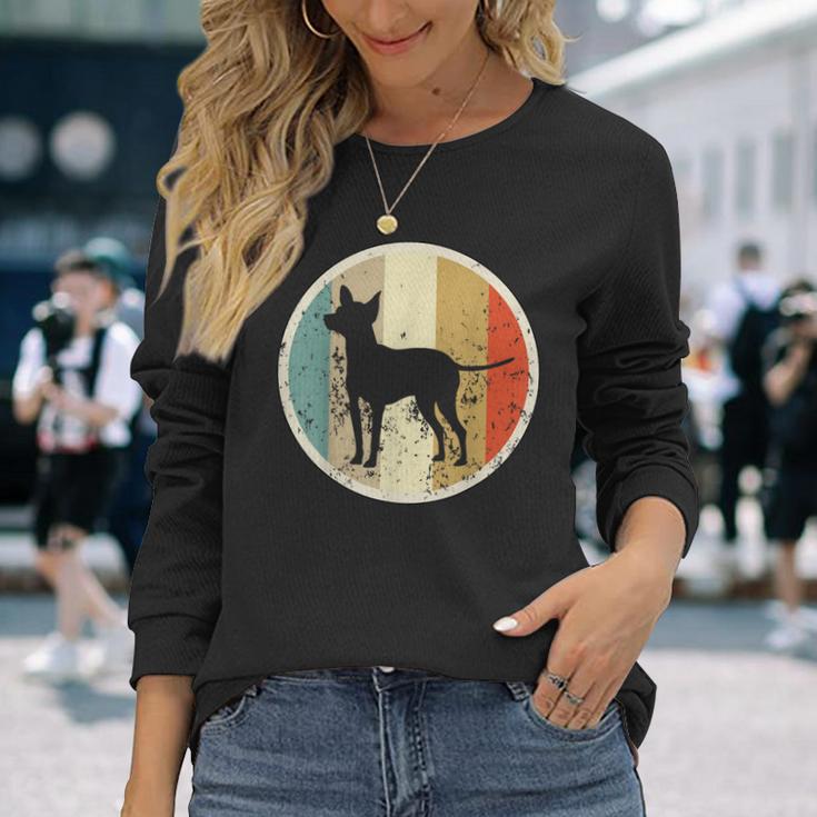 Retrointage Grunge Style Prague Rattler Dog Langarmshirts Geschenke für Sie