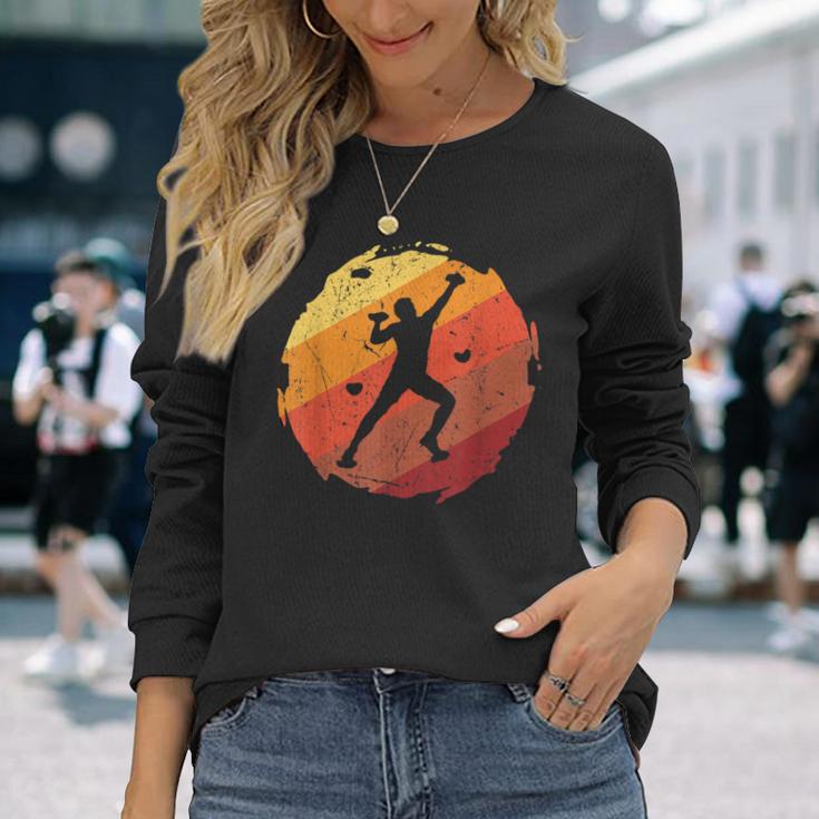 Rock Climbing Retrointage Bouldering Langarmshirts Geschenke für Sie