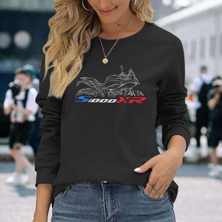 S1000xr Motorcycle Adv Driver Langarmshirts Geschenke für Sie