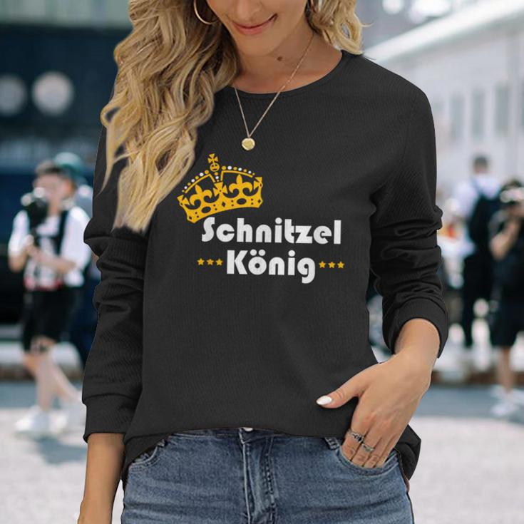 Schnitzelkönig Schnitzel Lovers Langarmshirts Geschenke für Sie