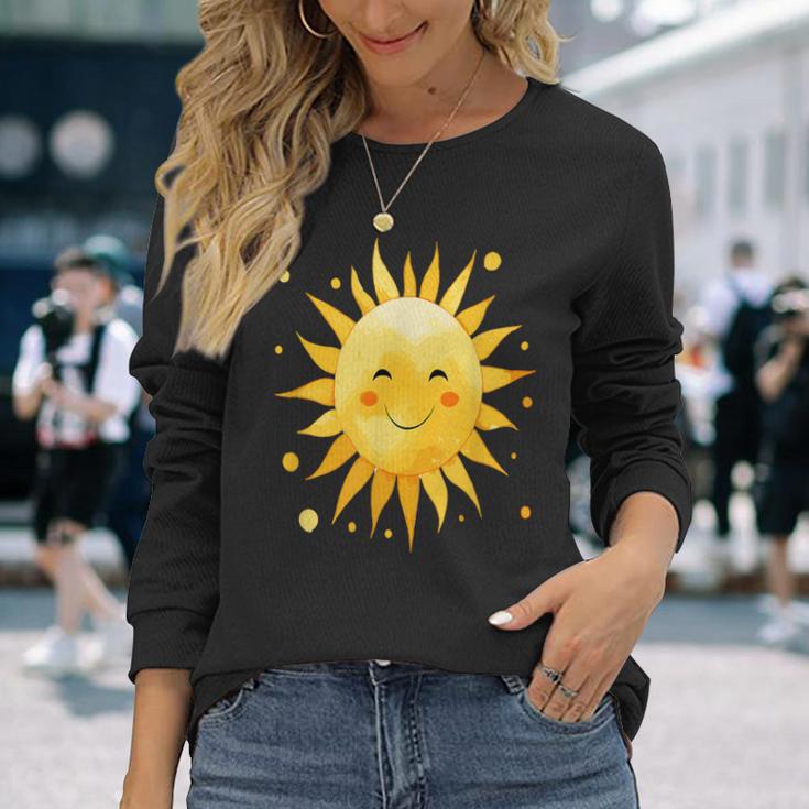 Sonne Sonnenschein Sommer Sonnenanbeter Langarmshirts Geschenke für Sie