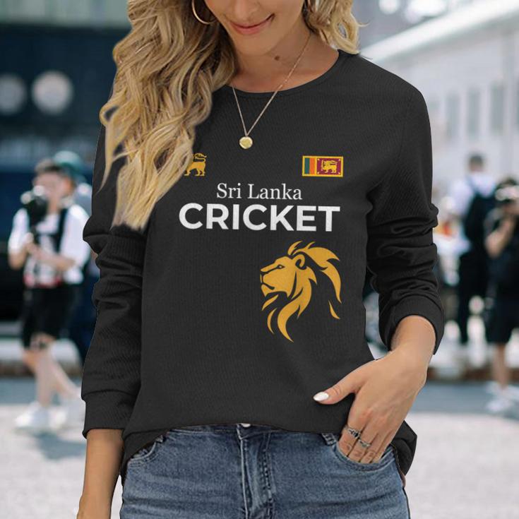 Sri Lanka Cricket Perfect For Lanka Cricket Fans Langarmshirts Geschenke für Sie