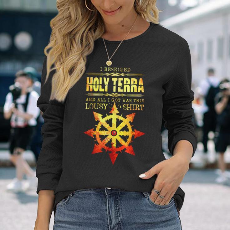 Terra Chaos Space Marine Langarmshirts Geschenke für Sie