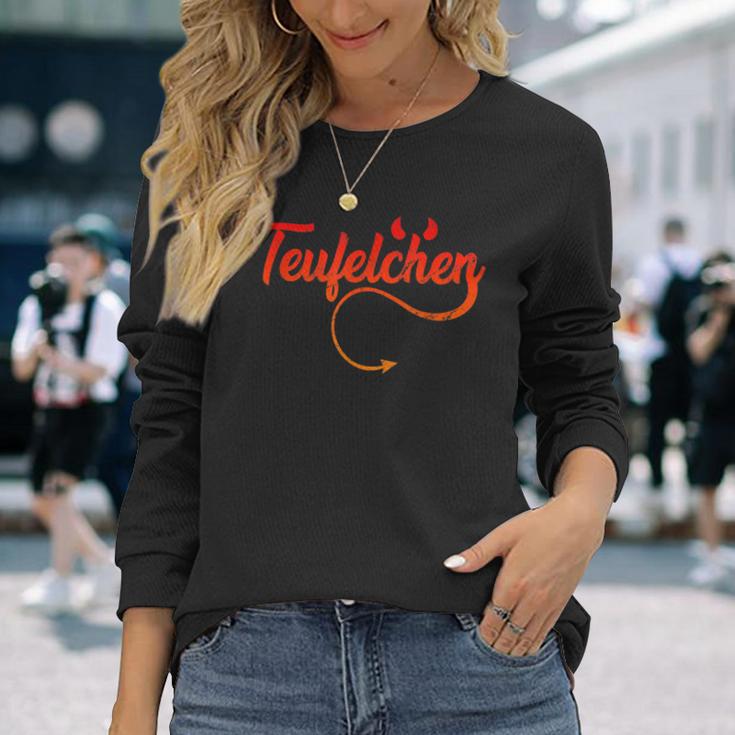 Teufel Oder Engel Teufelchen Langarmshirts Geschenke für Sie