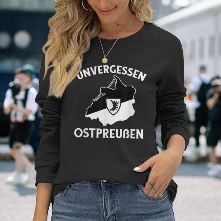 Unvergessen East Prussia Langarmshirts Geschenke für Sie