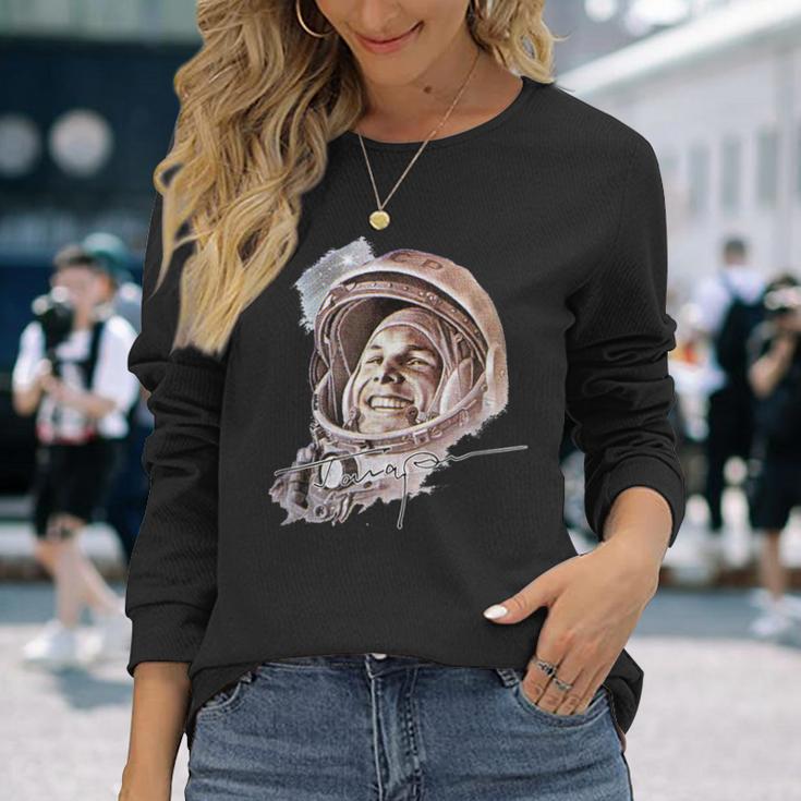 Ussr Astronaut Yuri Gagarin Langarmshirts Geschenke für Sie