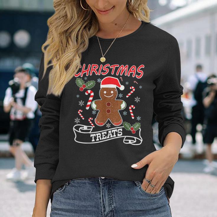 Weihnachtsleckereien I Happy Gingerbread Man Langarmshirts Geschenke für Sie