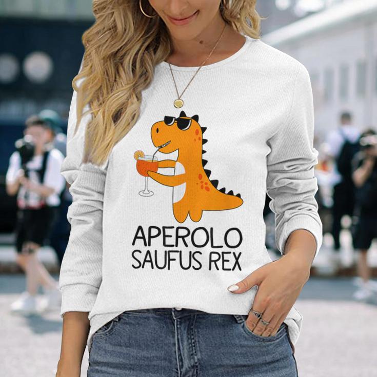 Aperollin' Aperolo Saufus Rex Summer Drinks Langarmshirts Geschenke für Sie