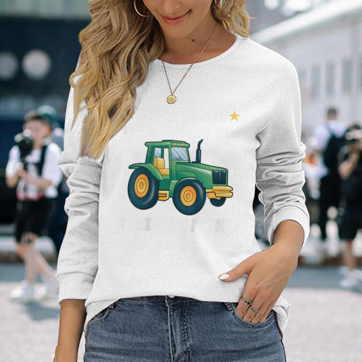 Aus Dem Weg Hier Kommt Ein Krippenkind Tractor Langarmshirts Geschenke für Sie