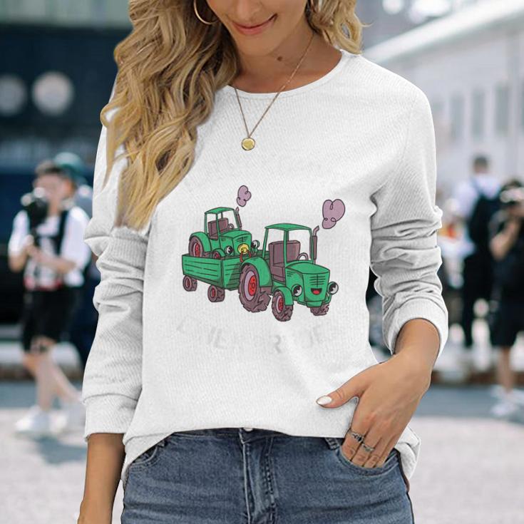 Children's Ich Bekomme Einen Bruder Tractor Boys' Tractor Langarmshirts Geschenke für Sie