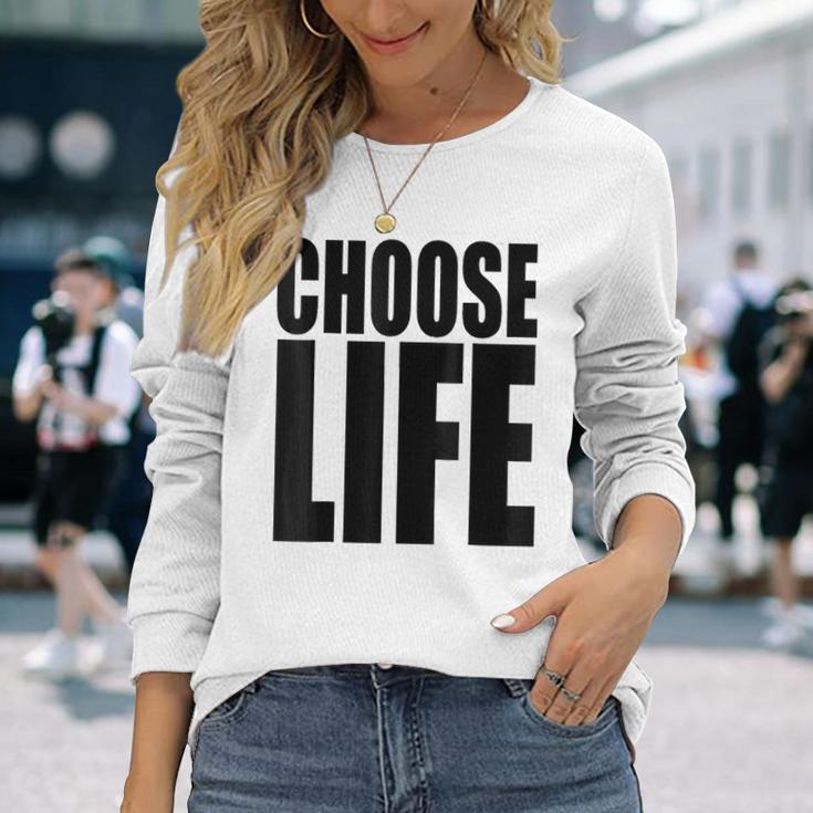 Choose Lifeintage 80S Wählen Sie Lifeintage 80Er Jahre Langarmshirts Geschenke für Sie