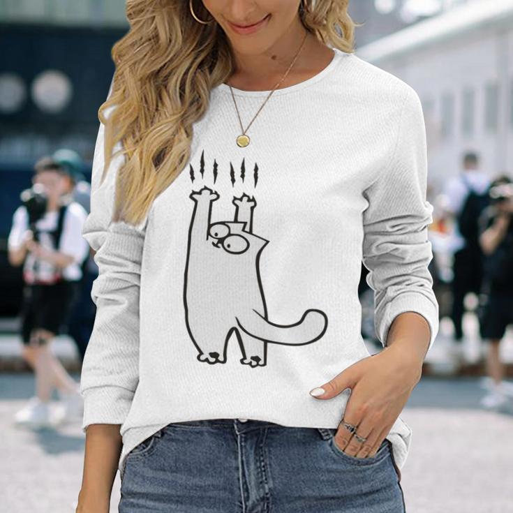 Cute Kitten Cat Lovers Langarmshirts Geschenke für Sie