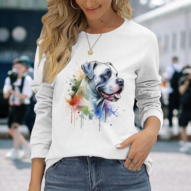 Dogo Argentino Langarmshirts Geschenke für Sie