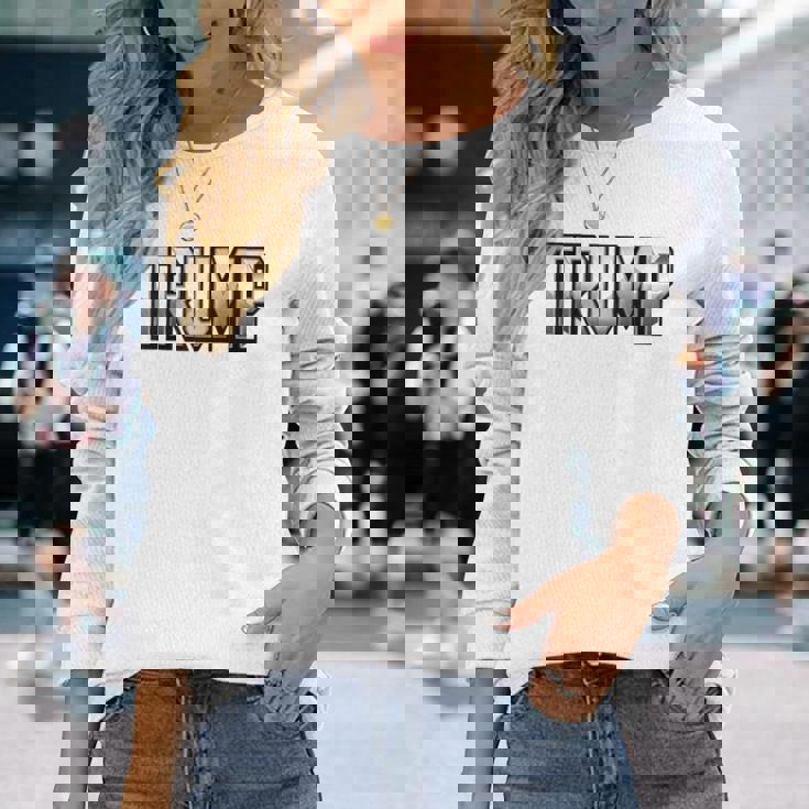 Donald Trump 2024 4 De Julio EeUu Para Partidario De Losotantes De Trump Manga Raglan Camiseta de manga larga Regalos para ella