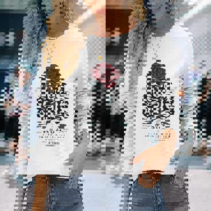 Donna Urbano Hip Hopintage Hipster Edgy Y2k Backprint Streetwear Con Collo A Maglietta a maniche lunghe Regalos para ella