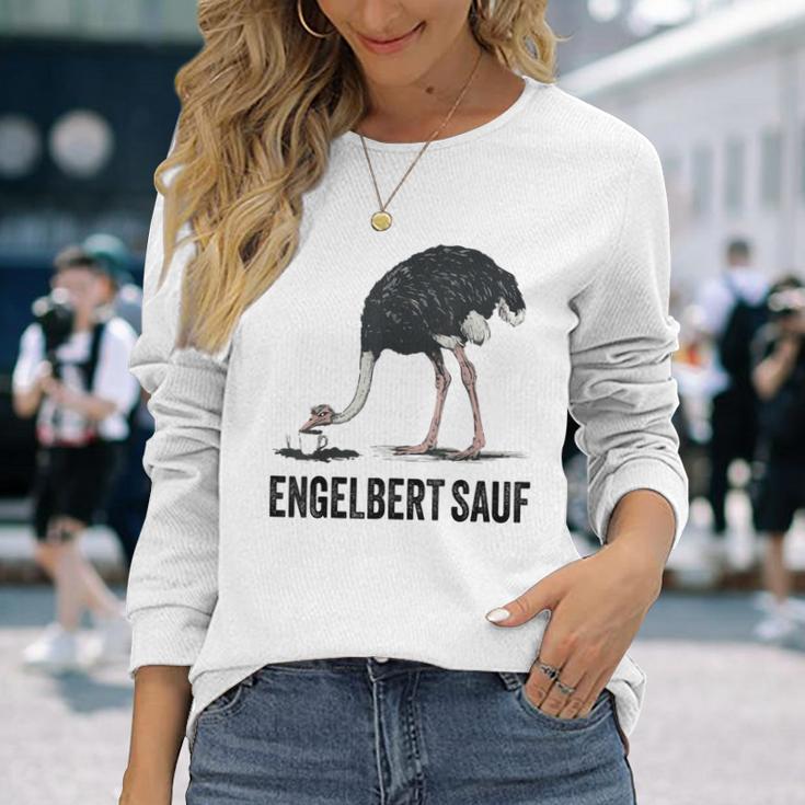 Engelbert Sauf Strauß Engelbert Sauf Work Wear Gray Langarmshirts Geschenke für Sie