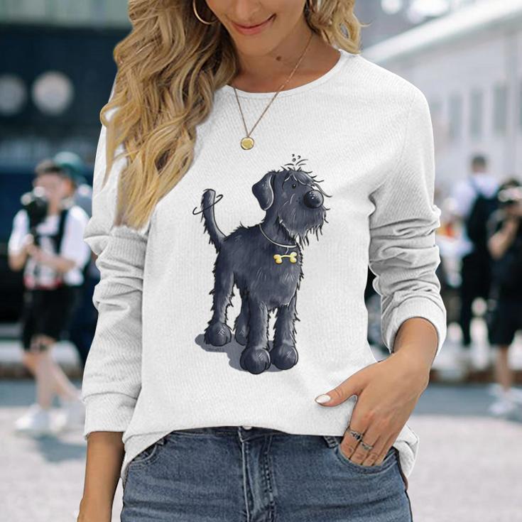 Giant Schnauzer Dog For Dog Lovers Langarmshirts Geschenke für Sie