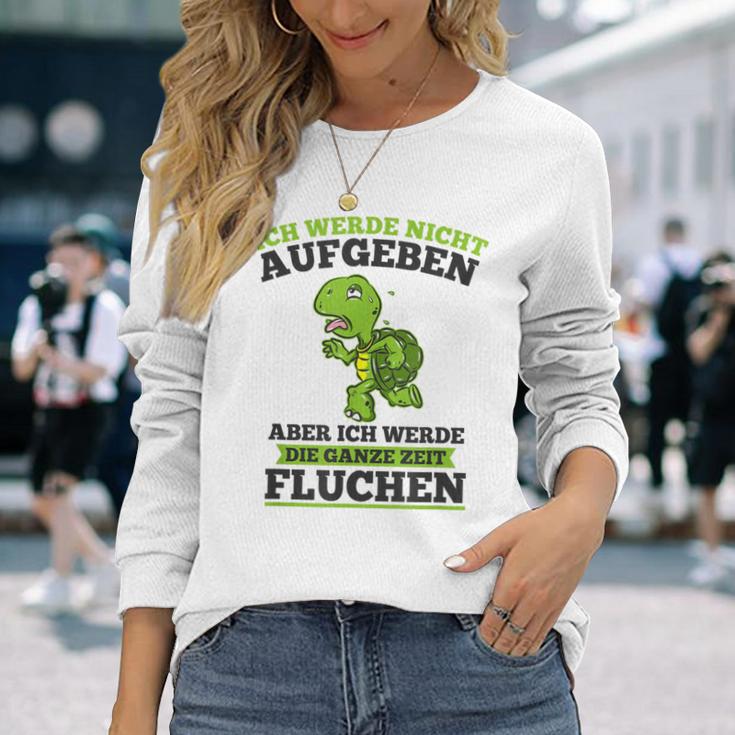 Ich Werde Nicht Abgeben Aber Sicken Langarmshirts Geschenke für Sie