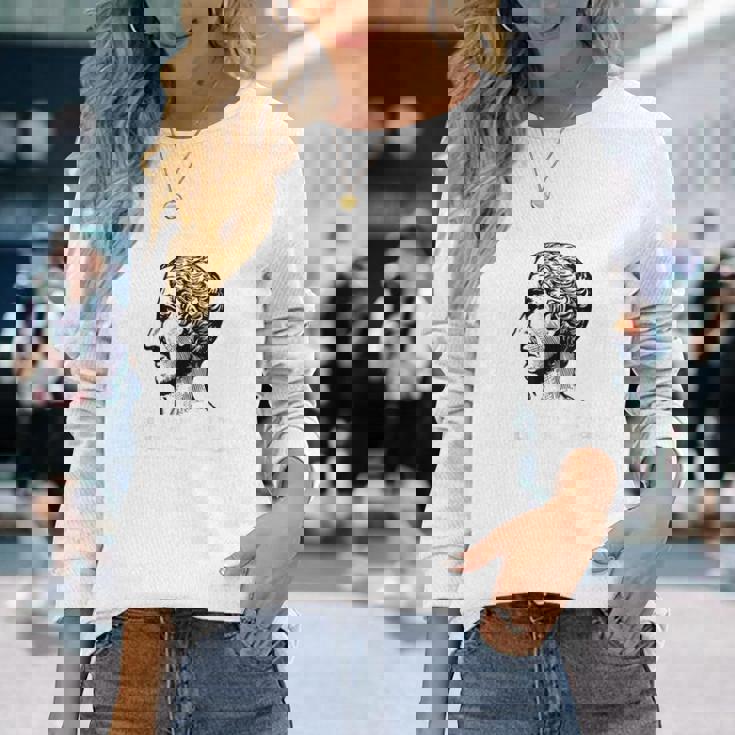 La Experiencia Es El Maestro De Todas Las Cosas Julius Caesar Camisa Camiseta de manga larga Regalos para ella