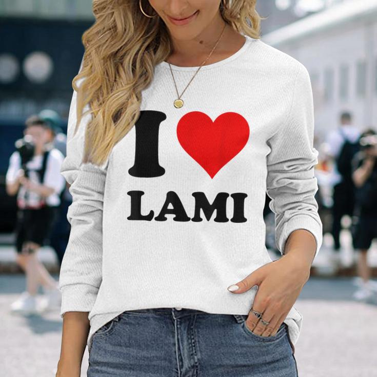 I Love Lami Langarmshirts Geschenke für Sie