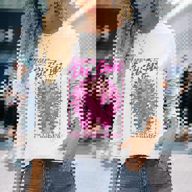 Tee-shirt D'octobre Rose : T-shirt De Sensibilisation Au Cancer Du Sein