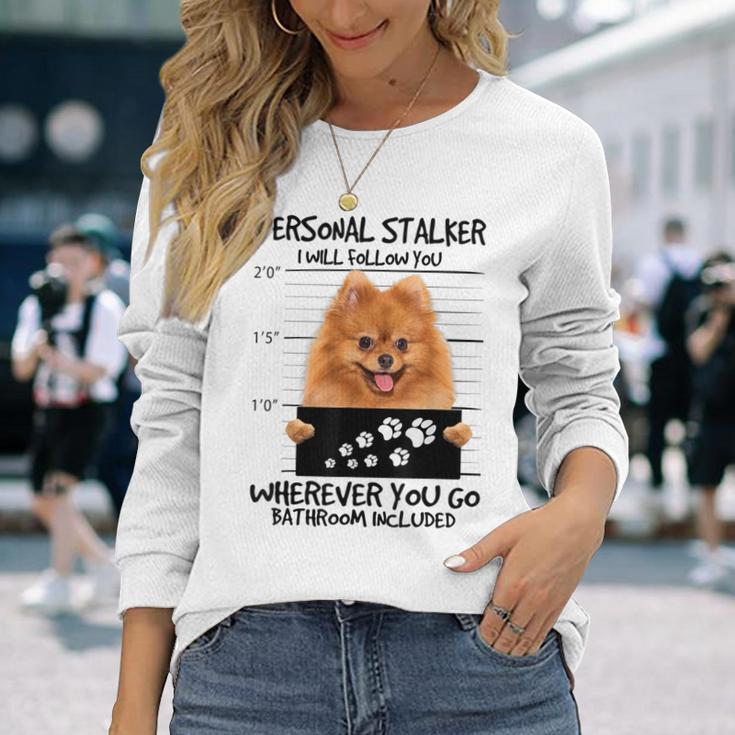 Treuer Spitz Hundefreund Dog Owner's Langarmshirts Geschenke für Sie