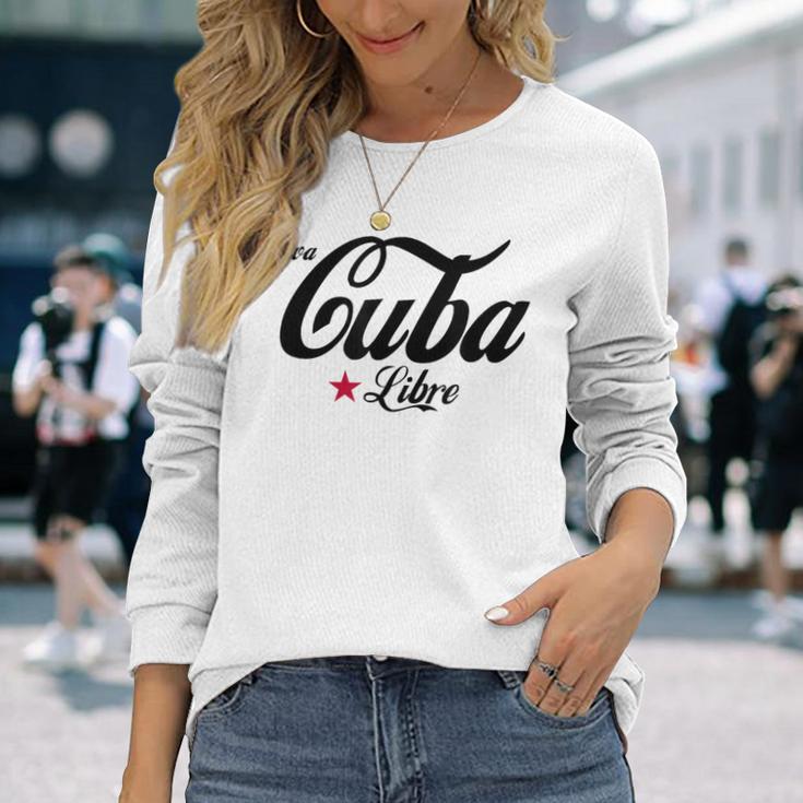 Viva Cuba Cuba Libre Langarmshirts Geschenke für Sie