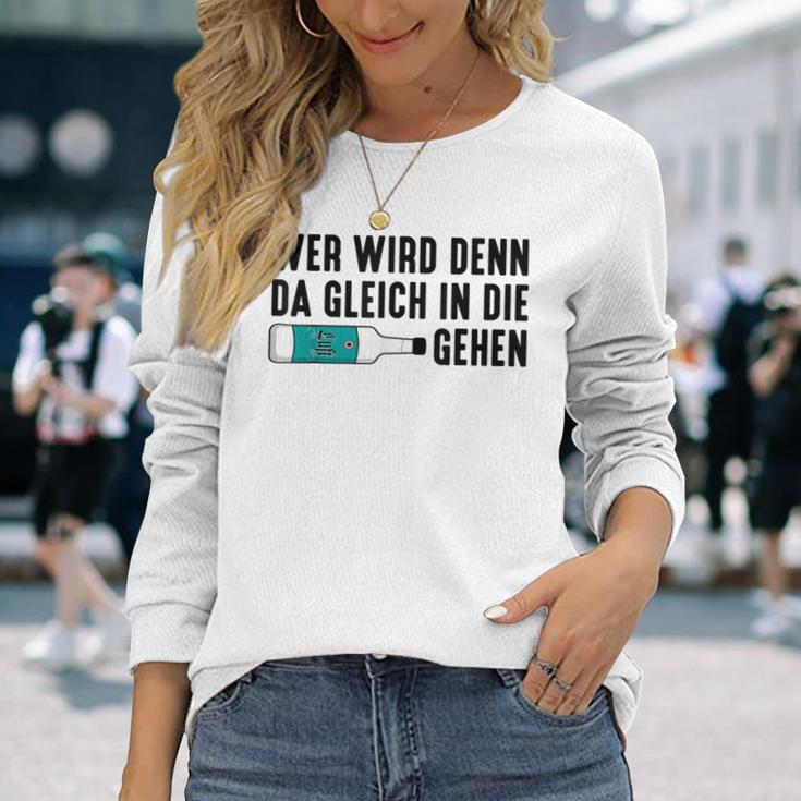 Wer Wird Denn Da Gleich In Die Luft Gehen X Mint Liqueur Mint Langarmshirts Geschenke für Sie