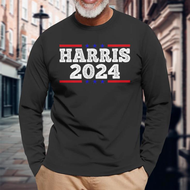 2024 Kamala Harris Langarmshirts Geschenke für alte Männer