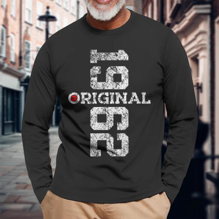 61 Jahre 61 Geburtsttag Original 1962 Langarmshirts Geschenke für alte Männer