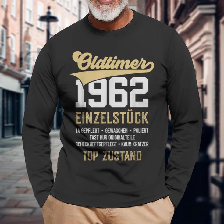 61 Jahre Oldtimer 1962Intage 61St Birthday Langarmshirts Geschenke für alte Männer