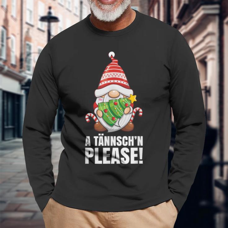 Ä Tännschen Please Weihnachten Tannenbaum Langarmshirts Geschenke für alte Männer