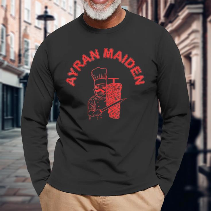 Ayran Maiden Doner Band Fast Food Dürüm Langarmshirts Geschenke für alte Männer