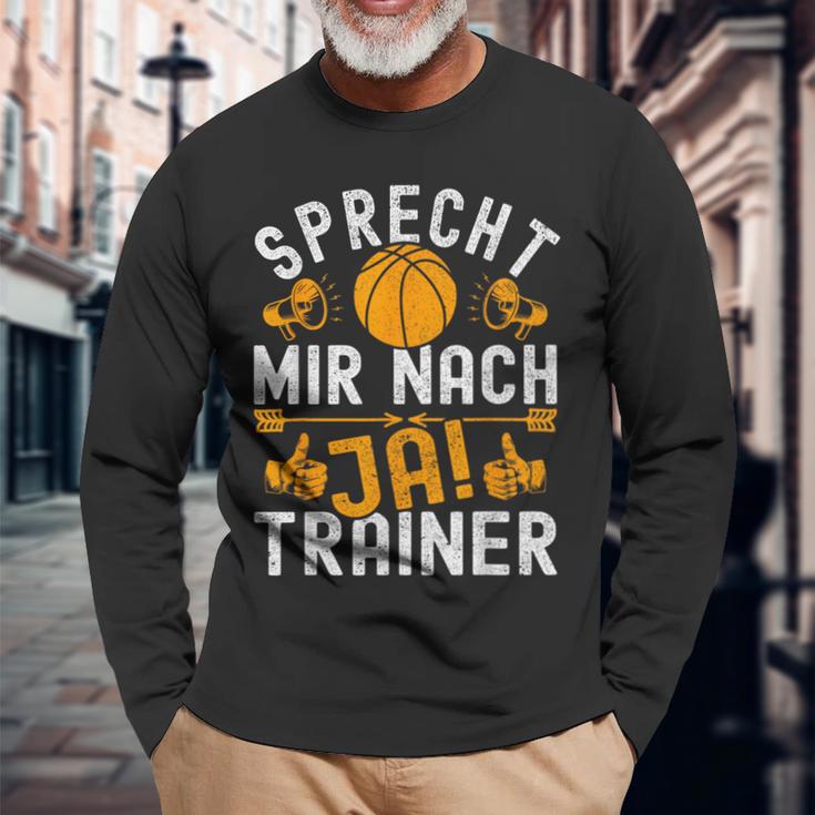 Basketball Team S Langarmshirts Geschenke für alte Männer