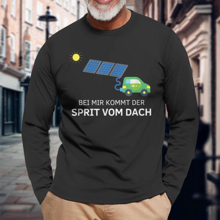 Bei Mir Kommt Der Spritom Dach Bei Mir Kommt Der S Langarmshirts Geschenke für alte Männer