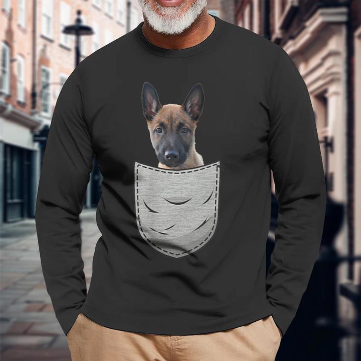 Belgian Malinois Puppy Dog Lover Mechelaar Langarmshirts Geschenke für alte Männer